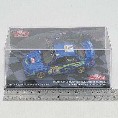 エポック社 MTECH 1/43 SUBARU IMPREZA 2001 WR ixo 1:43 Subaru Impreza WRC 2001 Diecast Car Model Metal Toy