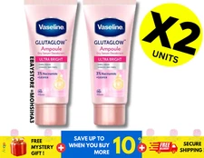 Vaseline Dry Serum Deodorant Ultra Bright Renew Gluta Glow Deo Ampoule 45ml X 2