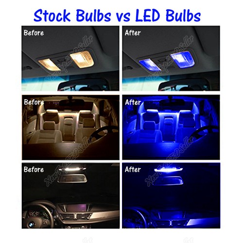 Kit de 13 unidades de equipamiento de luz LED interior azul para Honda CRV CR-V 2013-2018 2019 - Imagen 10 de 12