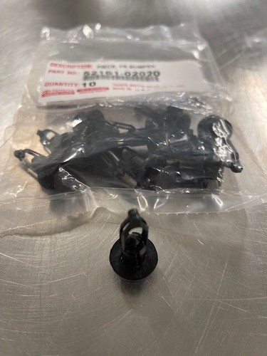 TOYOTA BUMPER CLIPS PUSH IN CLIPS FACTORY GENUINE OEM 10 PACK NEW | eBay