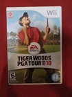 Tiger Woods PGA Tour 10 (Nintendo Wii, 2009) Complete With Manual Tested