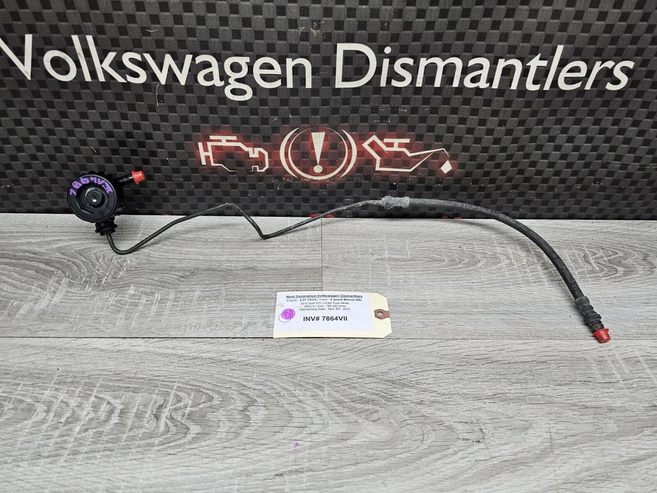 2015 Volkswagen Golf GTI 2.0T 6 Speed Manual Hydraulic Clutch Line Assembly - Image 2 of 4