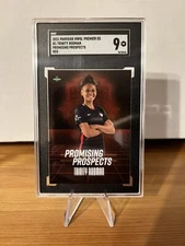 2021 Parkside NWSL Soccer Trinity Rodman Promising Prospects Red #1 RC SGC 9