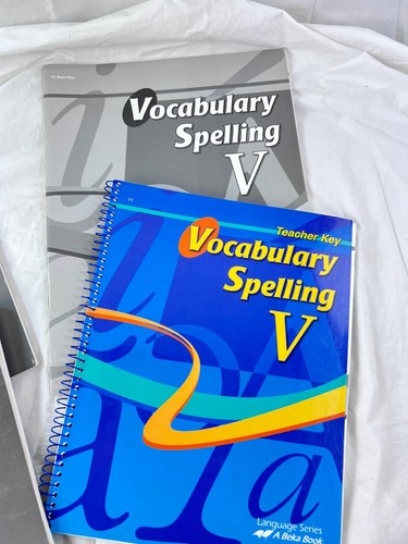 5 Abeka Grammar, Composition, Spelling, Vocabulary Books +Teacher Keys Grade 11 - Picture 4 of 8