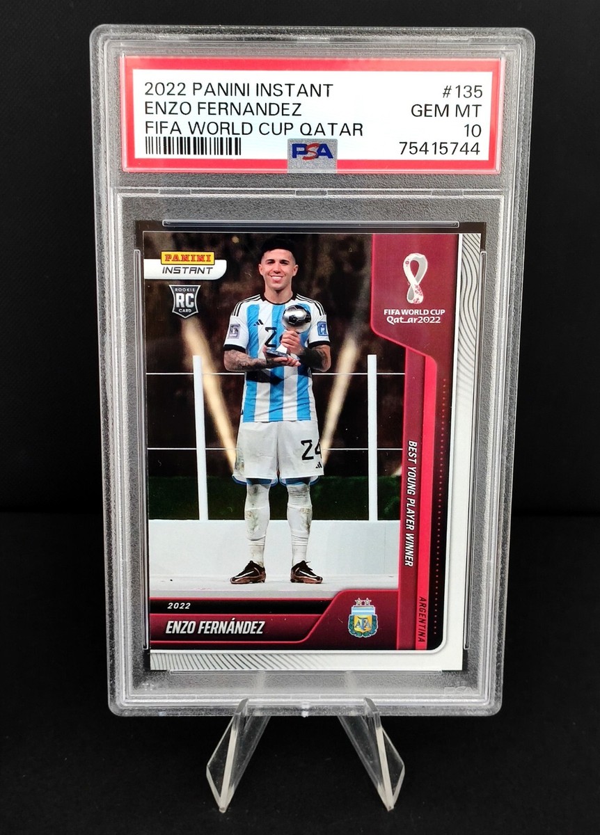 2022 Panini Instant Fifa World Cup Qatar Argentina Enzo Fernandez