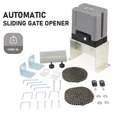 CO-Z 1400 lbs Sliding Gate Opener Kit w/ Remote Control Automatic Door Operator