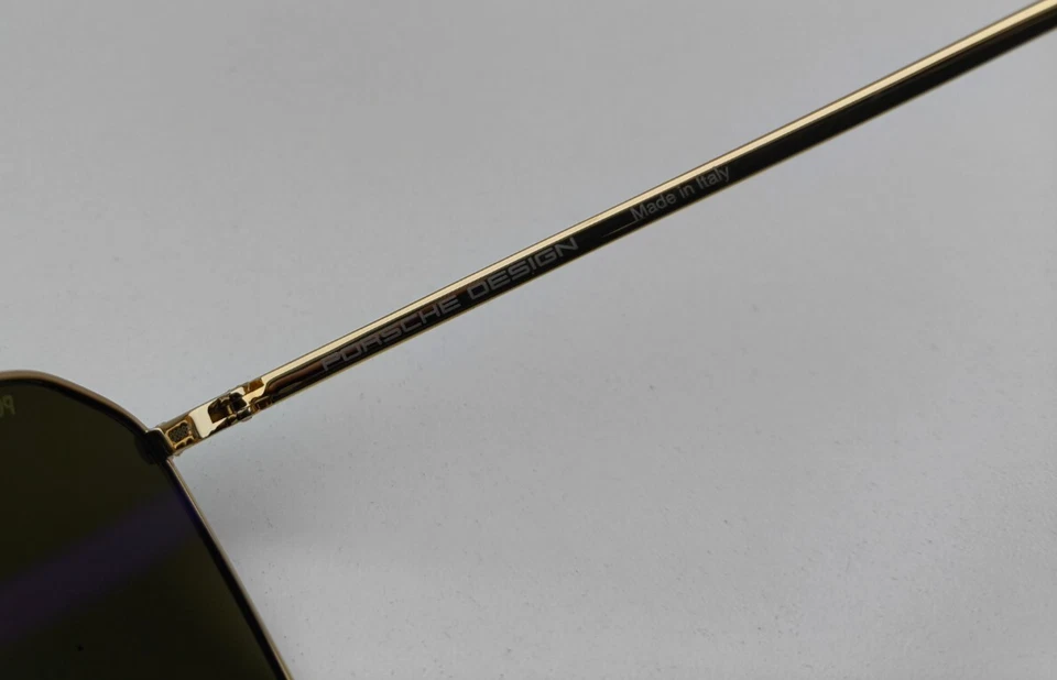 🕶️¡Hecho en Italia! Gafas de sol polarizadas Porsche Design P8970 61/17 150/EUM106🕶️ Foto 4 de 4