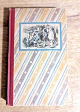 Through The Looking Glass Lewis Carroll Hardcover Book Special Edition 1946