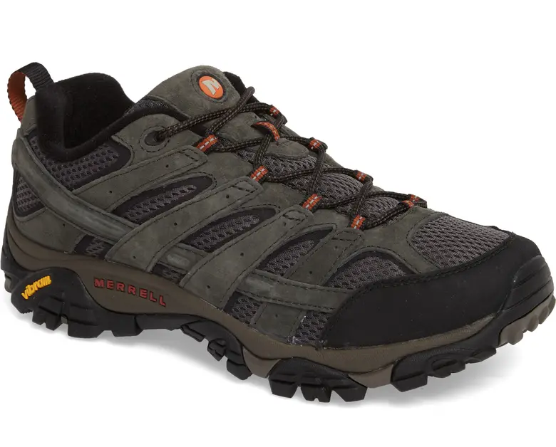 Scarpa da trekking uomo Merrell Z1124 Moab 2 Ventilatore Grigio Taglia 8 5 W
