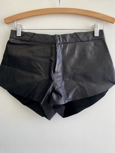Ksubi Leather Shorts Size SML | eBay