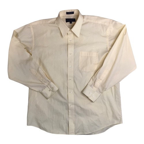 giorgio brutini dress shirts Giorgio Brutini Mens Easy Care Dress Shirt & Sil Tie 2XL 18-18 1/2 34/35 Brown