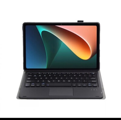 Tastatur Hülle mit Touchpad für Xiaomi Pad 5 Pro Smart Case Ultra Dünn Case