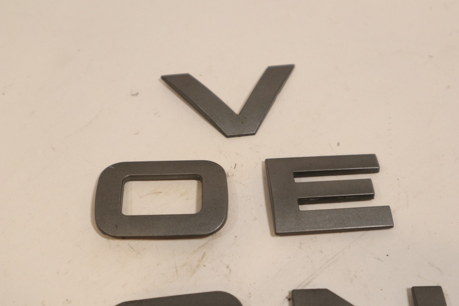 2003-2012 Range Rover Emblem Logo Letter Badge Front Rear Gray ONLY 7 ...