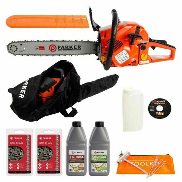 Parker Chainsaw with Accessories - 58cc | Compra online en eBay