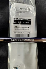 QTY 1 NEW KT PRO C5320-06 EXTENSION BAR 3/8" DRIVE 6" LONG KING TONY