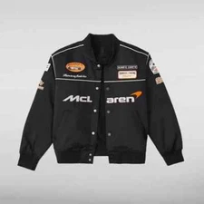 Vintage Mclaren Racing Jacket Team Racing Embroidered Jacket