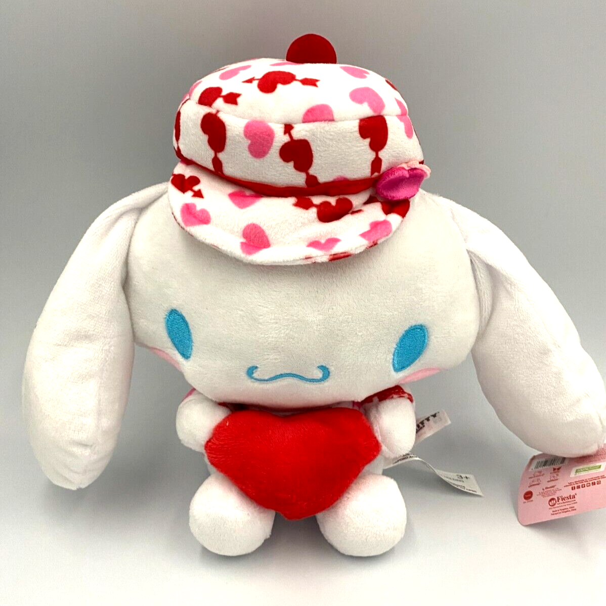Hello Kitty Plush Toy 9 inch Cinnamoroll Holding Heart Valentine's