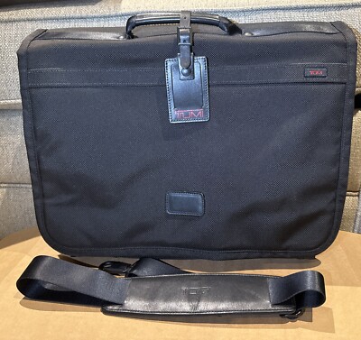 Tumi Alpha Business Laptop Schwarz 26193Dh Herren Ballistic Nylon Top Zustand
