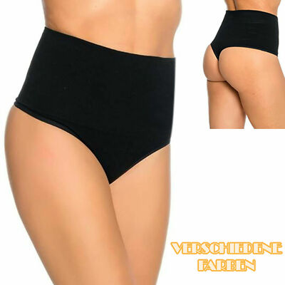 1/2/3 Pack Damen-Slips | Mieder-Slip aus Baumwolle mit Bauchweg Effekt 36-44