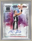Rebecca Lobo 2025 Panini Impeccable WNBA #19 Water Colors Auto /99