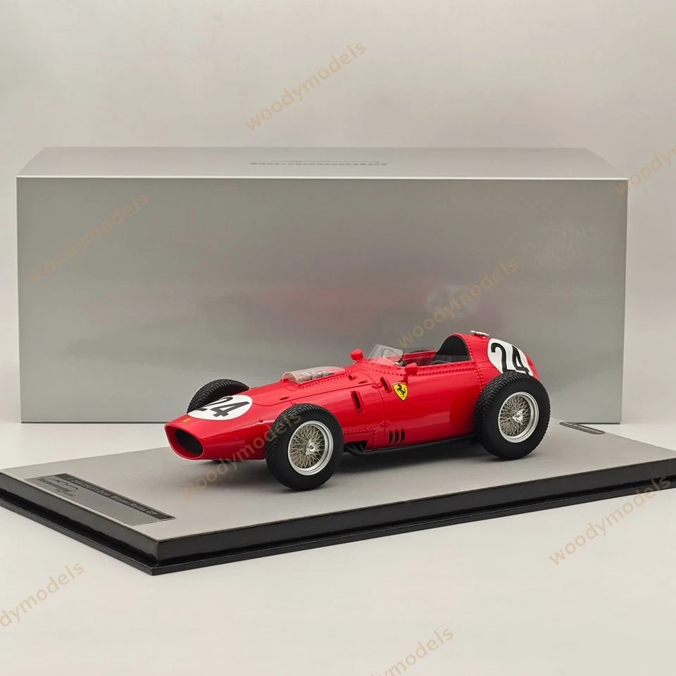 Tecnomodel 1/18 Ferrari F.246/256 F1 Dino Winner Reims GP tony Brooks 1959 #24 - Image 3 of 4