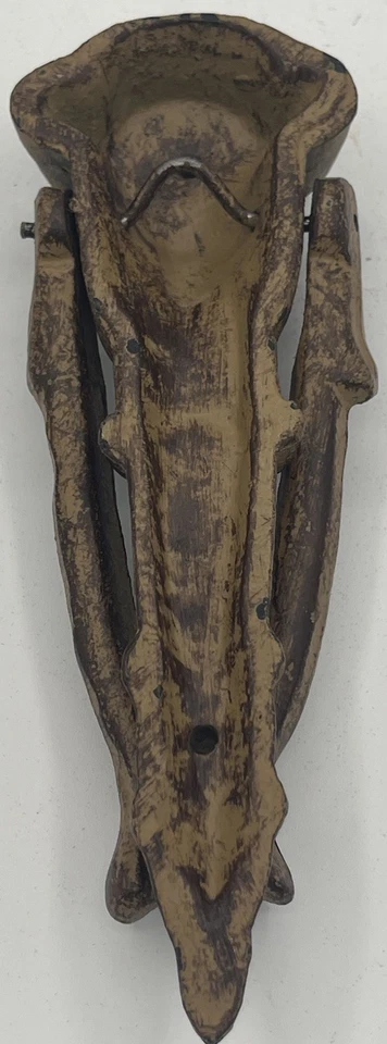 Llamador de puerta vintage único de la diosa griega de Medusa - hierro fundido Foto 4 de 4