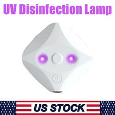 UV Disinfection Lamp Ozone Auto Sterilization LED Night Toilet Closestool US