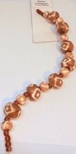 Darice Beads Carved Bone Beads 15mm 7  Strand