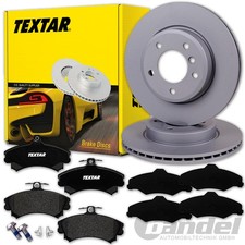 TEXTAR BREMSSCHEIBEN + BELÄGE VORNE passend für SMART FORFOUR 454 + COLT VI 6