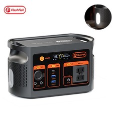 FlashFish E103 Portable Power Station 179Wh LiFePO4 Solar Generator for Camping