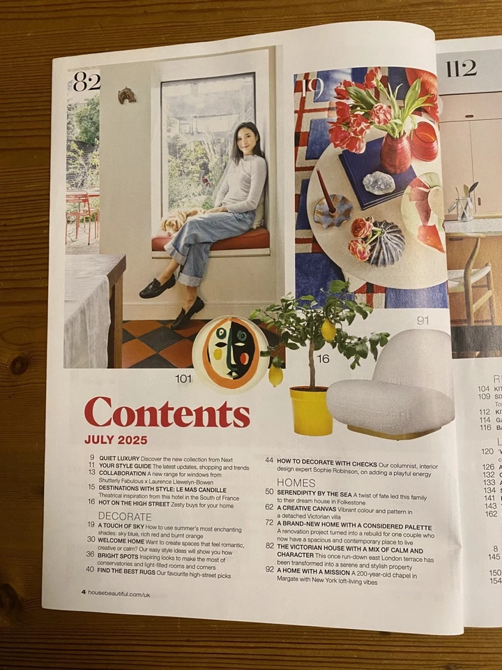 3 House Beautiful Magazines from July 25 to September 25 in good clean condition - Image 3 of 4