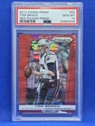 2013 Panini Prizm Tom Brady Red Pulsar Prizm PSA 10