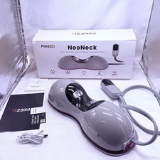 Heated Neck Stretcher with Red Light Therapy, Wireless Cervical Traction Devi...