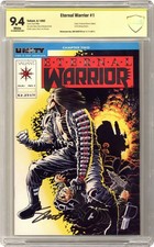 Eternal Warrior #1 CBCS 9.4 Witnessed Sig Jim Shooter 1992 18-088C948-002
