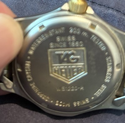 稼働　TAG HEUER　タグホイヤー　プロフェッショナル WE1220-R 楽天市場】【TAG HEUER】タグホイヤー プロフェッショナル200 デイト