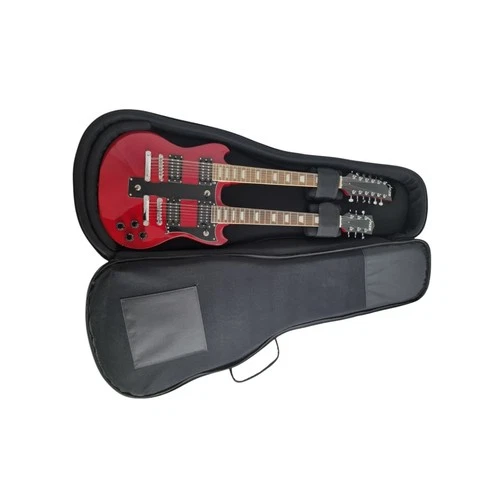 DE20PB 20mm Double Neck Guitar/Explorer-Style Padded Bag