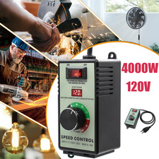 Versatile AC Motor Speed Controller 120V Electric Fan Speed RegulatorLED Display