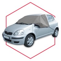 Abdeckung Frontscheibe Auto Frost Schnee Winter XL Schwarz Schutz FüR Fiat Panda