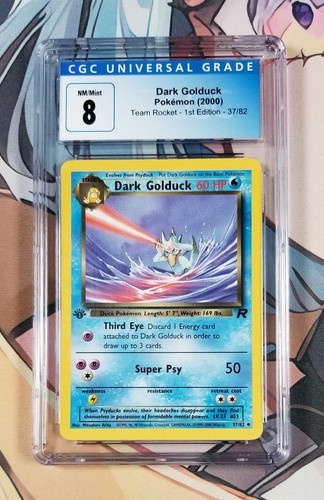 Dark Golduck (1st Edition) graded CGC 8 for sale on eBay