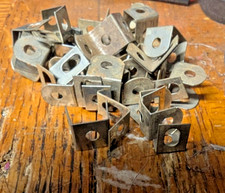 39 PC A C Gilbert Erector SET WHITE TRUCK SET ANGLES AND PAWS