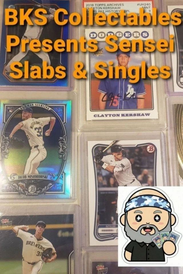 BKS Collectables Sensei Slabs & Singles