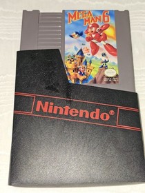 NES Mega Man 6 Cartridge/sleeve Nintendo 1985 JAPAN ~ALASKA SELLERS