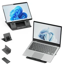 Foldable Laptop Stand with 4 Adjustable Angles for Tablets and Laptops up to ...