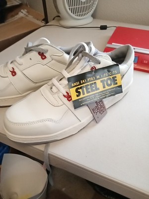 Lehigh STX White Sneaker Style Steel Toed Work Shoes NEW Size 10.5M