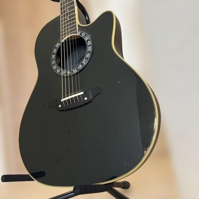 Morris Tornado Eclipse Z  Acoustic Guitar Black