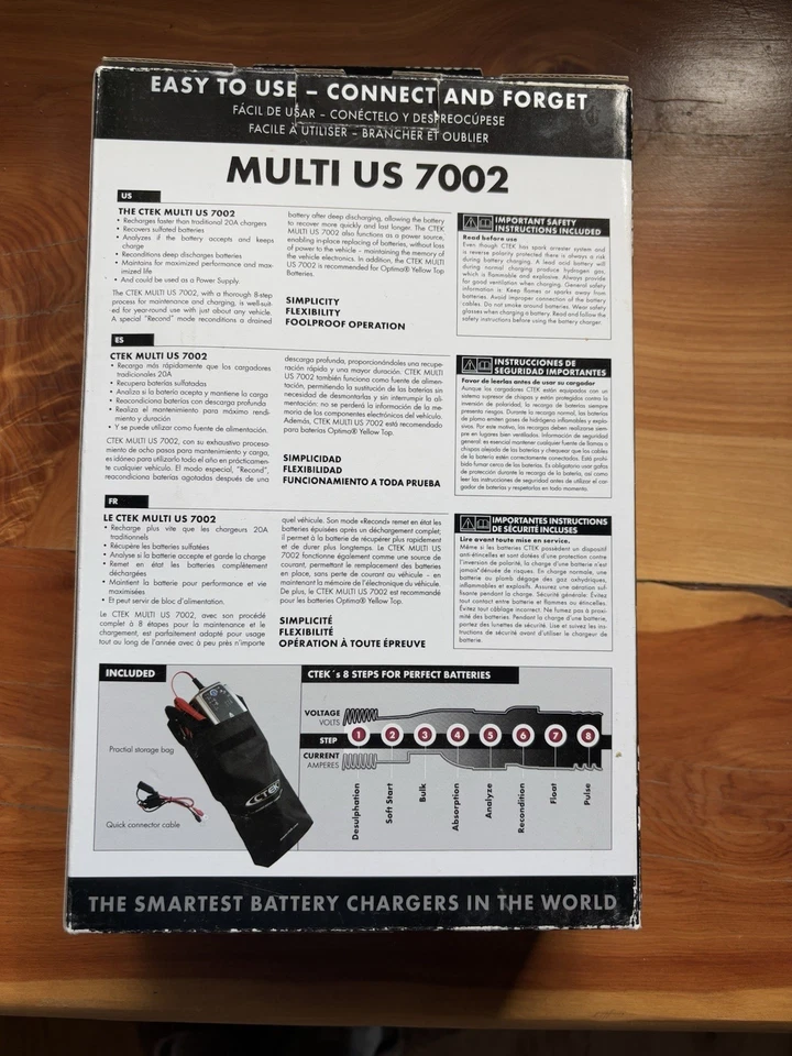 C-tek Multi Use 7002 12v - Image 3 of 3