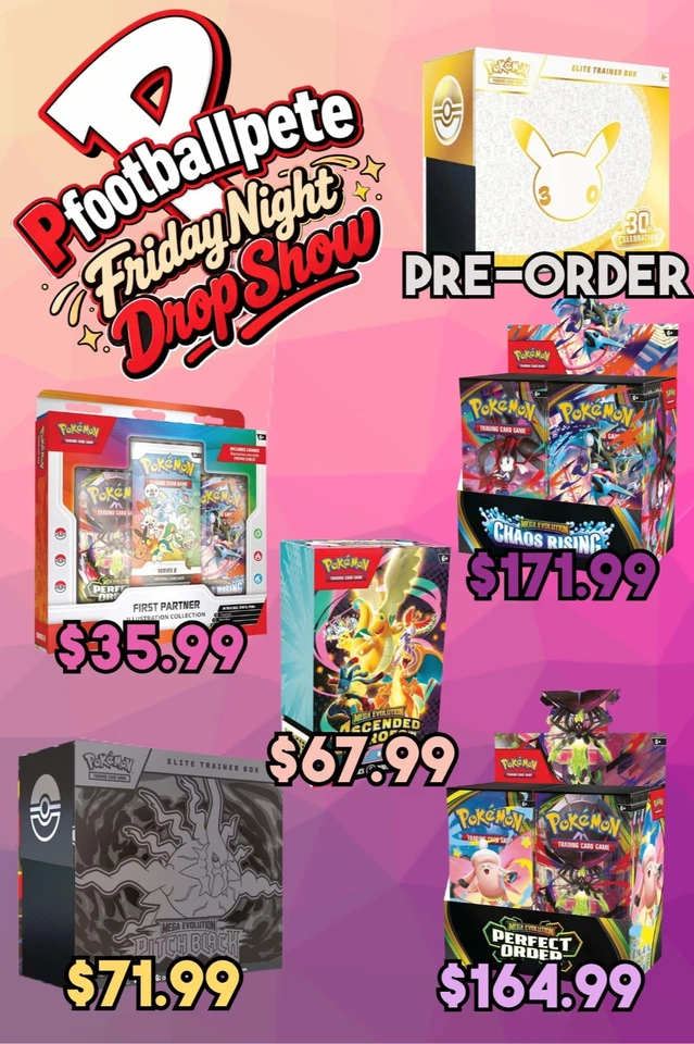 30TH ANNIVERSARY PRE-ORDERS + FRIDAY NIGHT DROPS! W/ ROSE AND HEATHER!