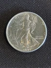 1945 50C Walking Liberty Half Dollar in BU+ Condition #5892