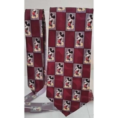 トップス Vintage Disney Unlimited Mickey Mouse Tie Classic 57.5