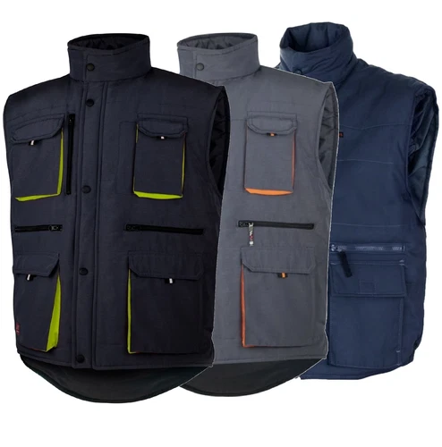 Arbeitsweste Weste Winterweste Outdoorweste Herren Berufsweste gefüttert M -XXXL - Bild 3 von 12